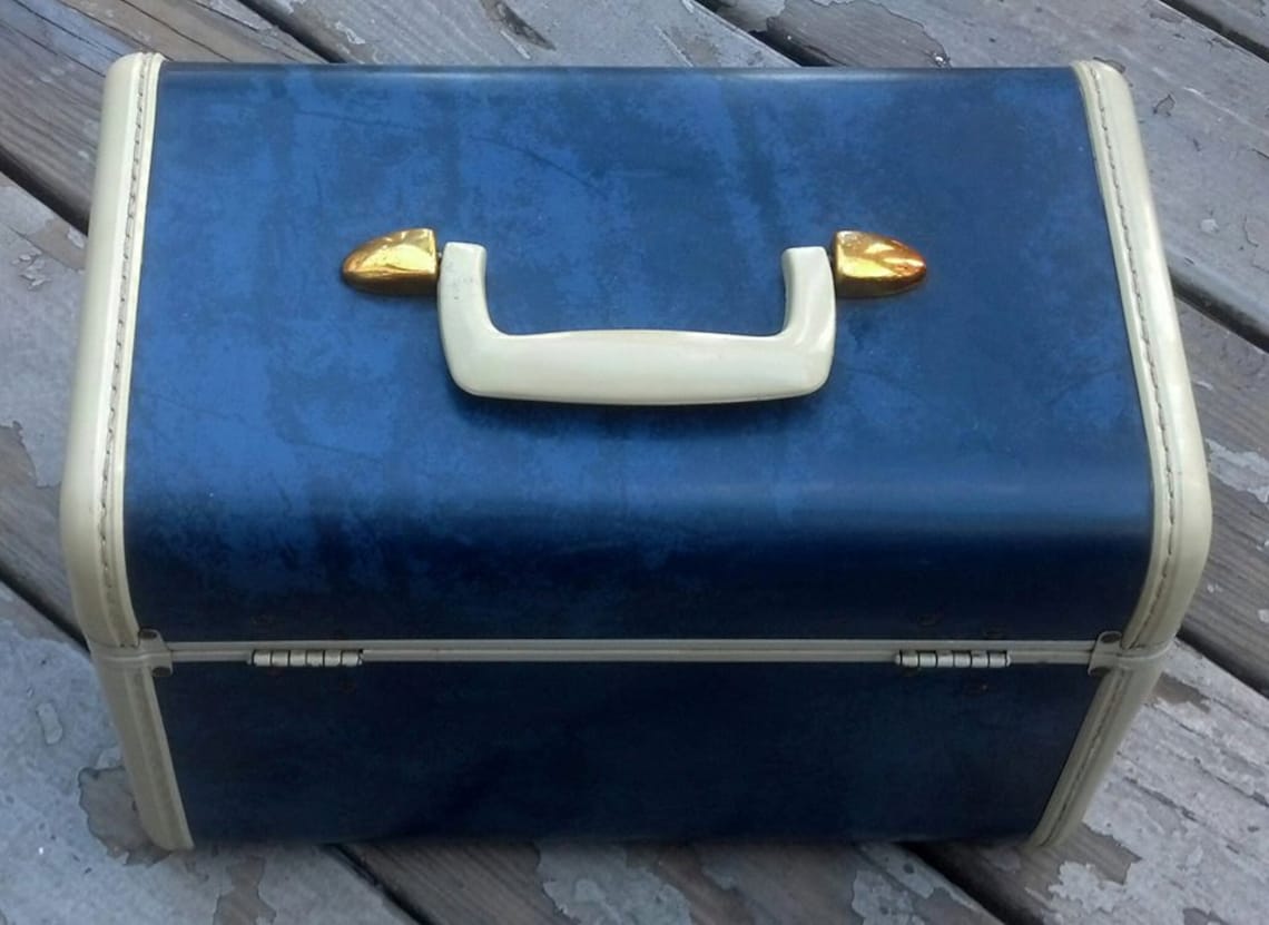 Vintage Samsonite Style 4712 Makeup Case / Midcentury Etsy