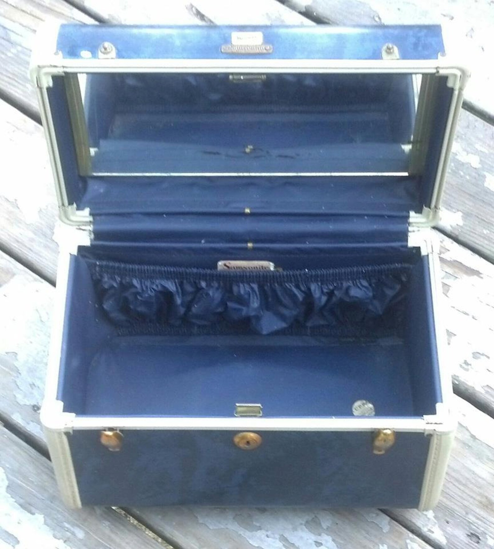 Vintage Samsonite Style 4712 Makeup Case / Midcentury Etsy