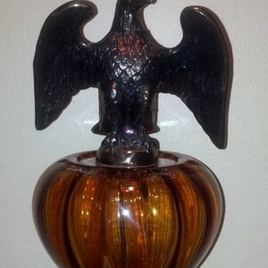 Vintage Brass Eagle Globe lamp Vintage Eagle Table Lamp Desk Lamp American Lamp Patriotic Lamp Accent Lamp F16