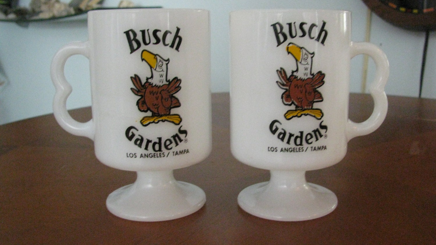 Collectible Busch Gardens Souvenir Mugs /Anheuser Busch Mugs