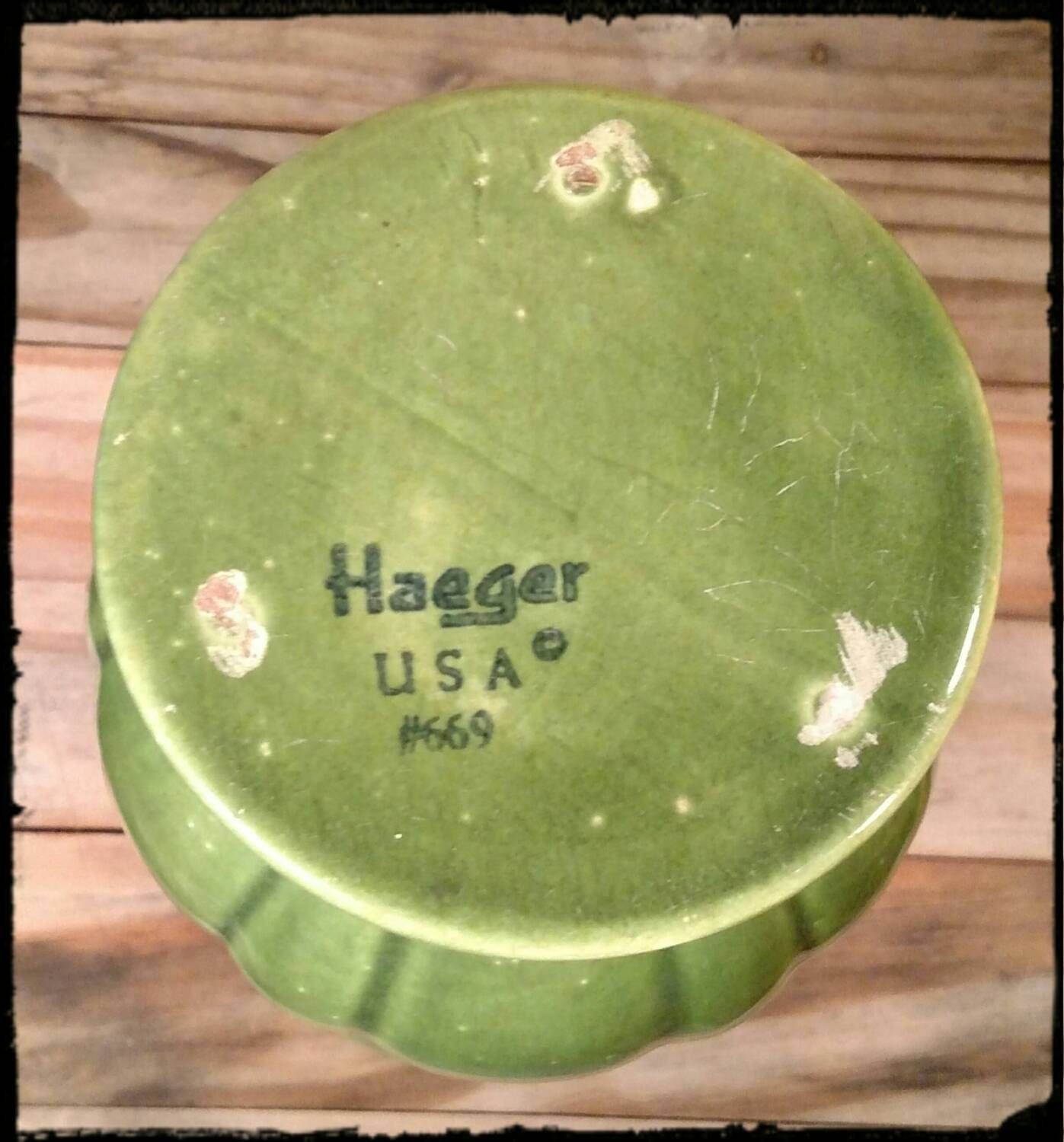 green haeger pottery