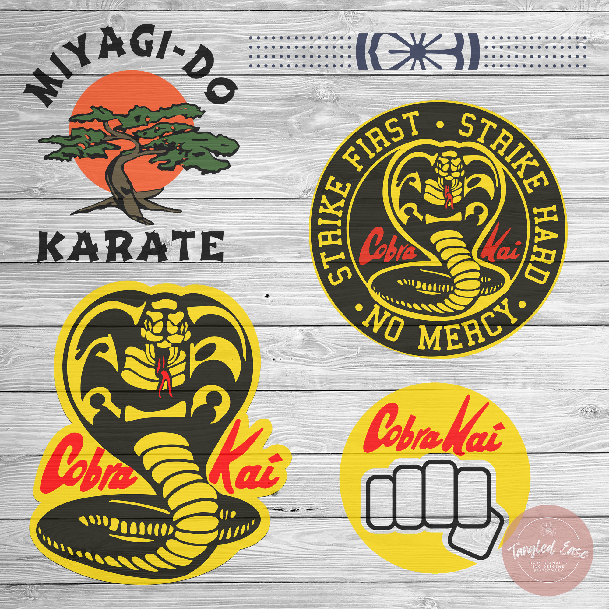 390 Cobra Kai Bundle SVG, Cobra Kai Svg, Cobra Kai Logo, Kai - Inspire  Uplift