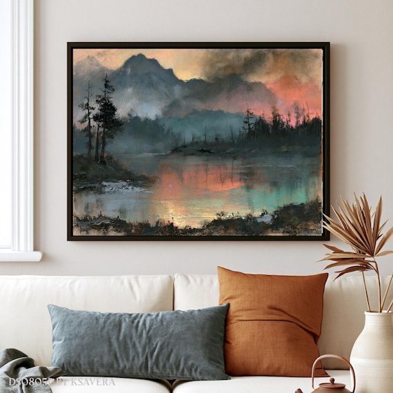 Autumn Wall Art Print, Large Home Decor (Framed Canvas, Metal, Acrylic, Photo board) | DS0805P