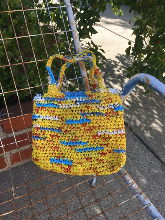 small plastic purse
