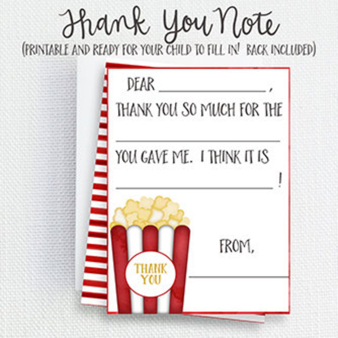 Popcorn Invitation / Movies Birthday Party / Movies Invitation / Pop on ...