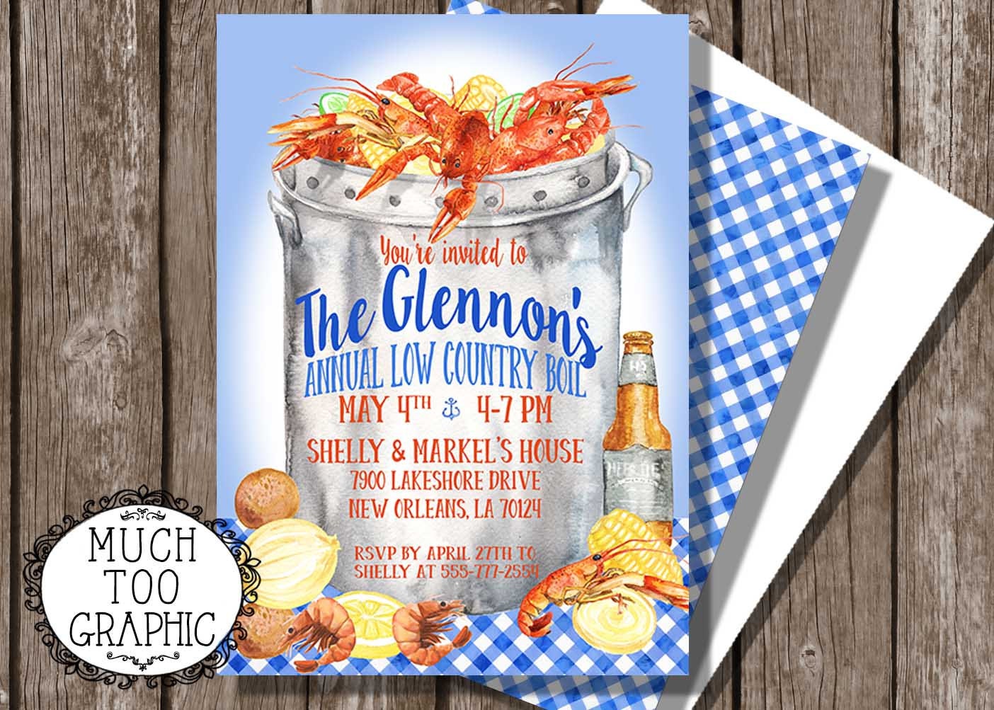 Americana Style} Nautical Low Country Boil Party // Hostess with