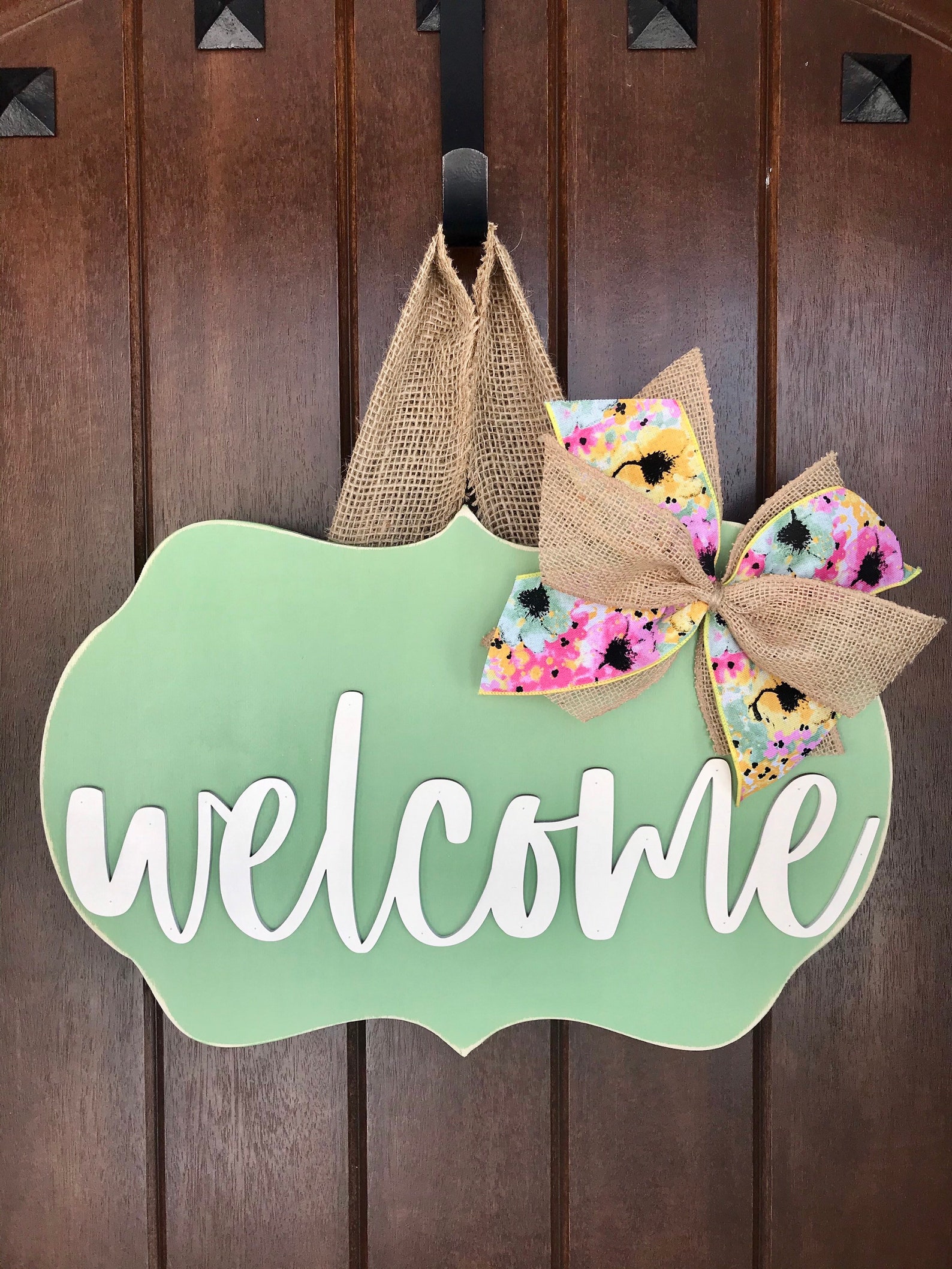 Door Sign Door Plaque Door Hanger Front Door Decor Etsy