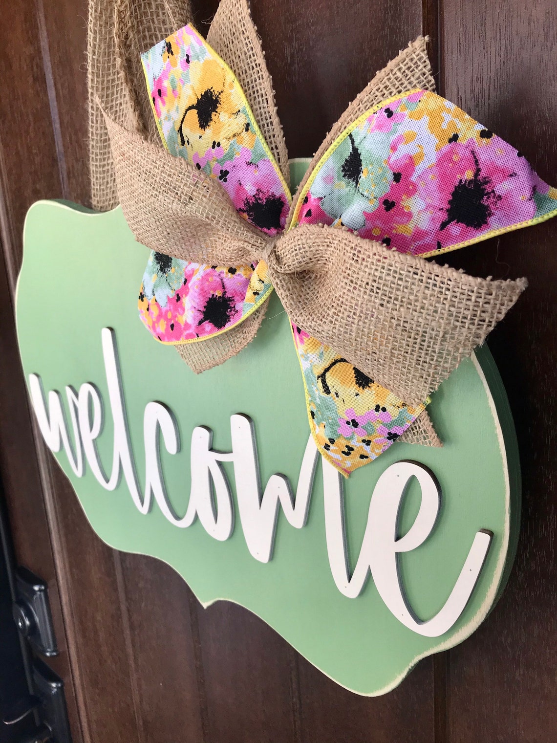 Door Sign Door Plaque Door Hanger Front Door Decor Etsy