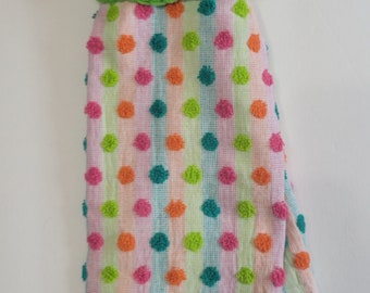 Crochet Topped Towel