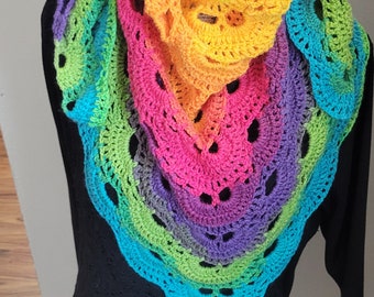 Crochet Virus Shawl