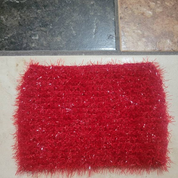 Kitchen Scrubber/Knit Dish ScrubbieDish Scrubbies / Pot Scrubber / Kitchen Scrubbie / Reusable Sponge / Dish Sponge