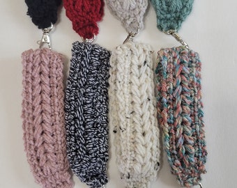 Crochet Wristlet Keychain