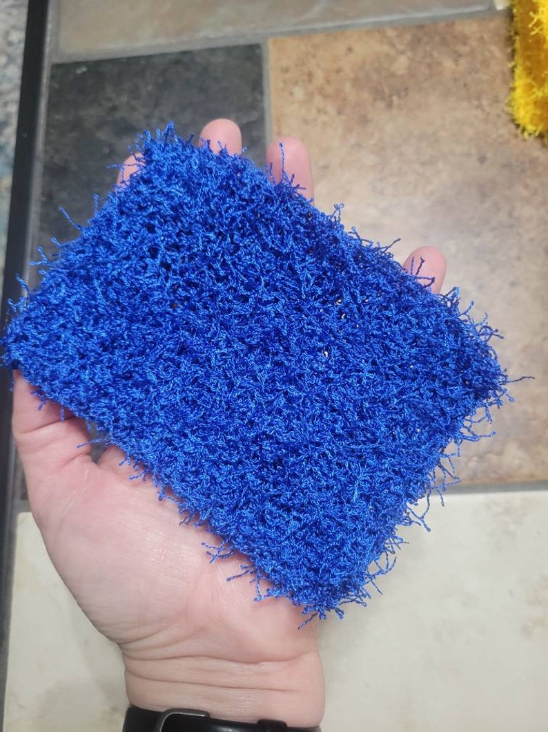 Kitchen Scrubber/knit Dish Scrubbiedish Scrubbies / Pot Scrubber