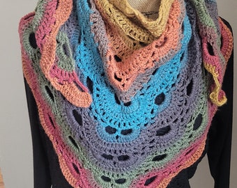 Crochet Virus Shawl