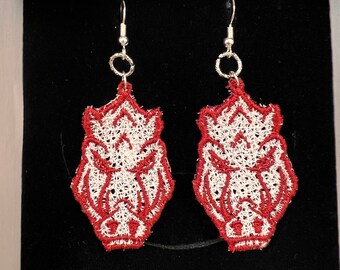 Pendientes de Arkansas Razorback