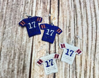 Pendientes de encaje deportivo