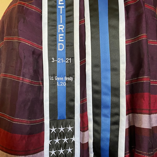 Thin Blue Line Stole