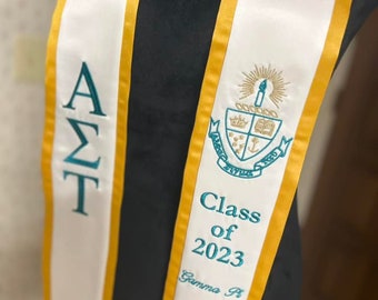 Alpha Sigma Tau Graduation Stoles