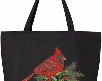 Bolso tote grande con cremallera