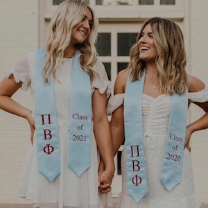 Pi Beta Phi Graduation Stoles