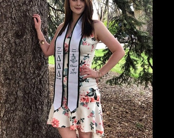 Custom Graduation Stole - College Graduation Gift