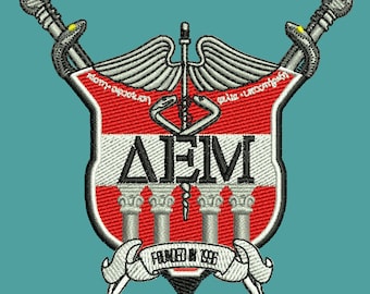 Delta Epsilon Mu Graduation Stoles