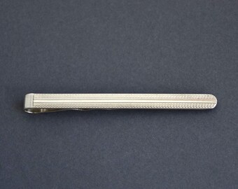 Vintage Silber Krawattenklammer, deutsche 835 Silber Krawattenklammer