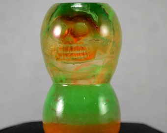 Shaving Brush, Resin and Glass, 24mm, Men's and Woman's, "That 70's Guy"