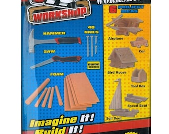 Starter Workshop Kit,Toddlers, Nuseries, Learning, children, kids play, birthdays, gifts, boys, girls, play, vehicles