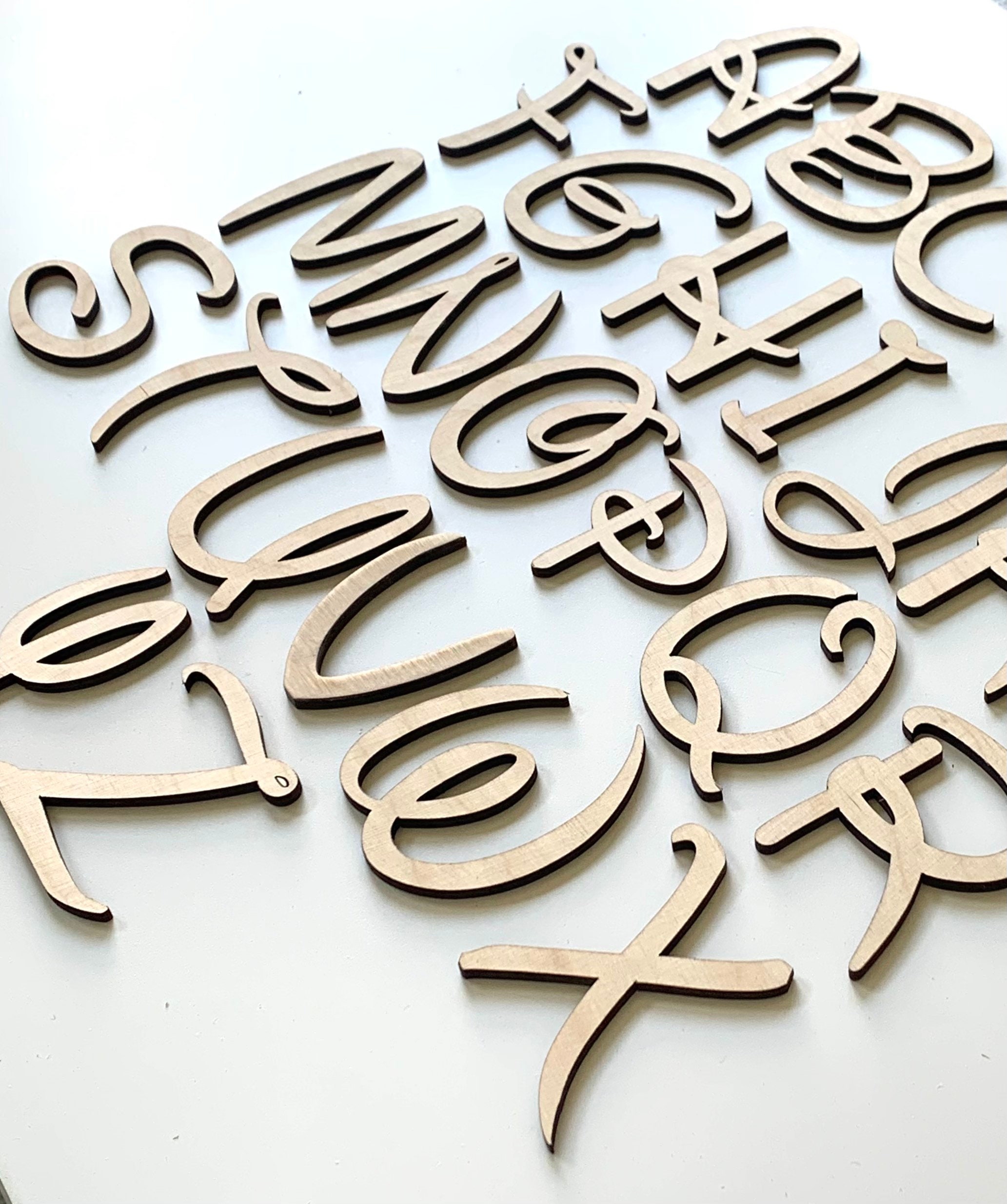 Personalised Wooden Letters Painted for Free Wooden Names Etsy