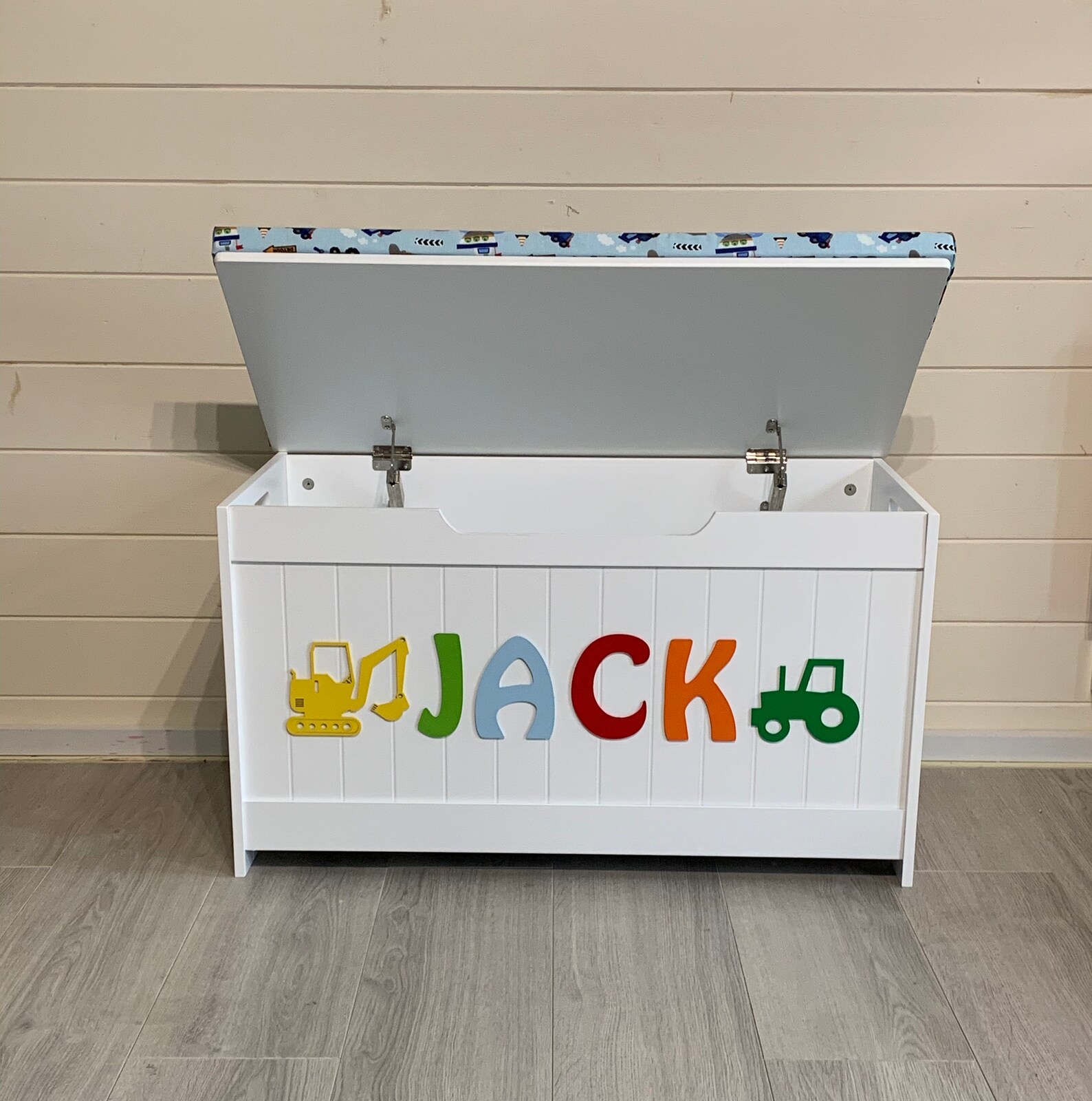 Large Personalised Toy Box Custom Bespoke Wooden Toy Box Etsy UK