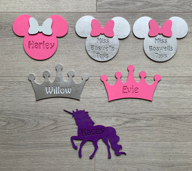 Personalised Wooden Shape Plaques Door and Wall Plaques Wall Etsy