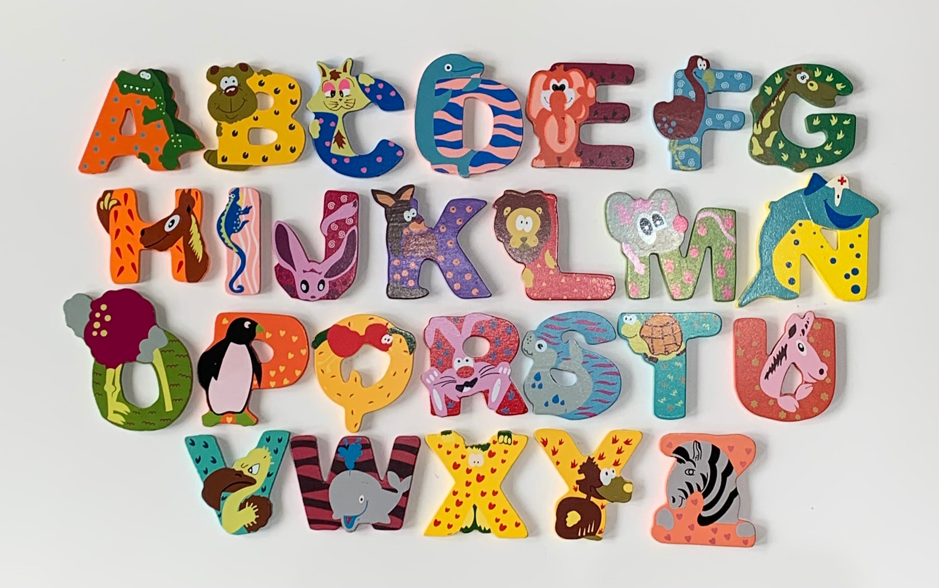 Savant Onderzoek Dodelijk Dierlijke houten letters gedecoreerd houten namen kunst aan - Etsy Nederland