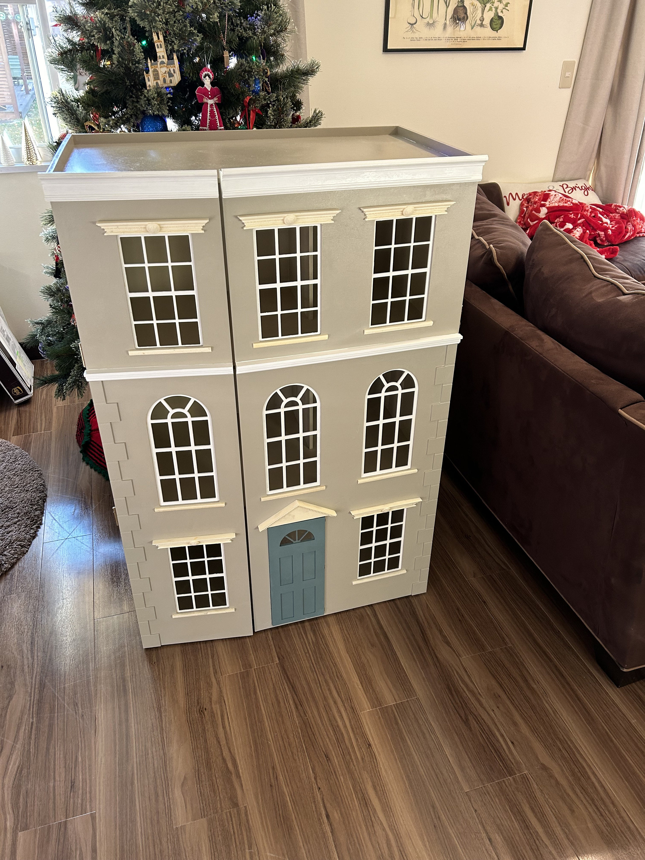 1 6th Scale Dolls House Kit Kids Hobby Gift Present Christmas Dhdbarbie Doll House Dolls House Miniatures 1 6th Scale Girl Etsy
