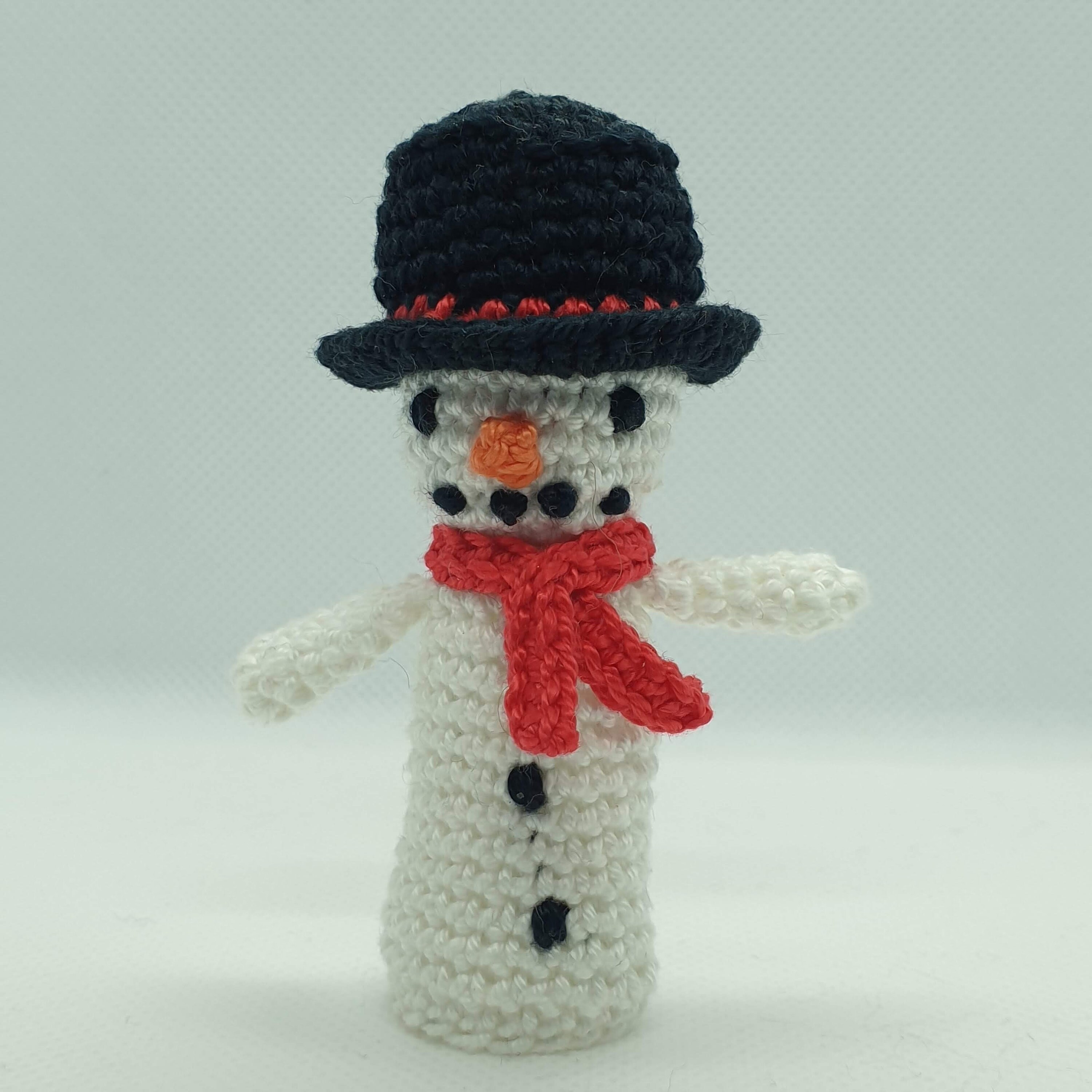 Christmas Finger Puppets PDF Crochet Pattern - Etsy