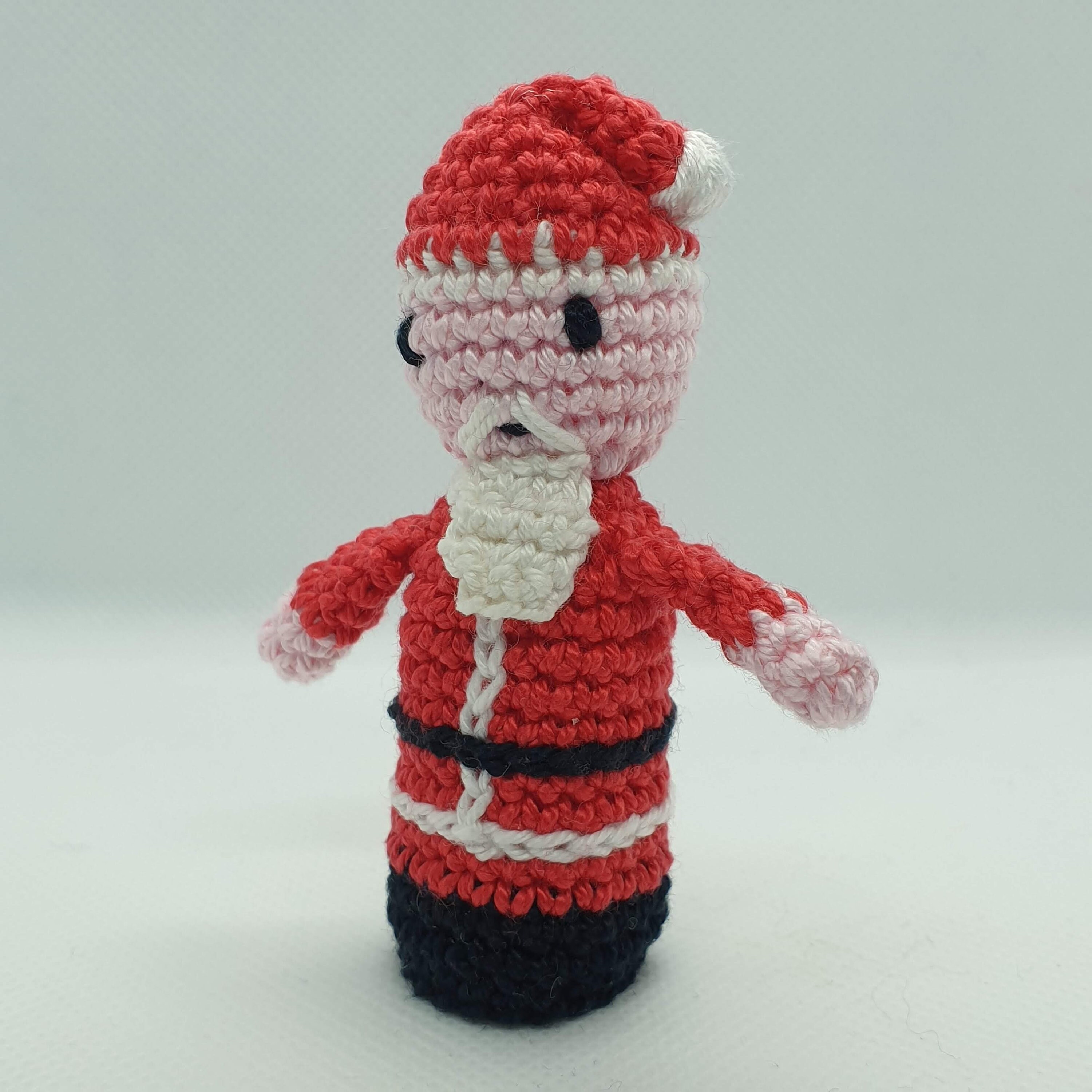 Christmas Finger Puppets PDF Crochet Pattern - Etsy