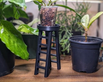 Extra Small Plant Stand for Tiny Indoor Plants | Milsbo or Rudsta Mini Plant Riser - For 2 Inch Plants