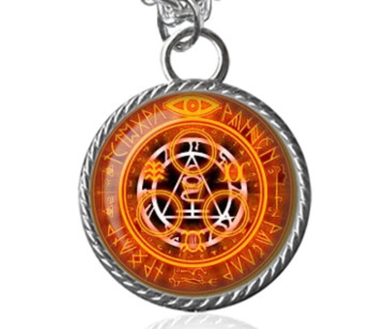 Silent Hill Necklace Halo Of The Sun Necklace Halo Mark Of Etsy
