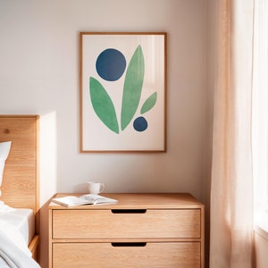 Blueberries Printable Wall Art Print Modern Wall Decor Printable Art Home Decor Digital Art Print Aesthetic Instant Download Wall Art