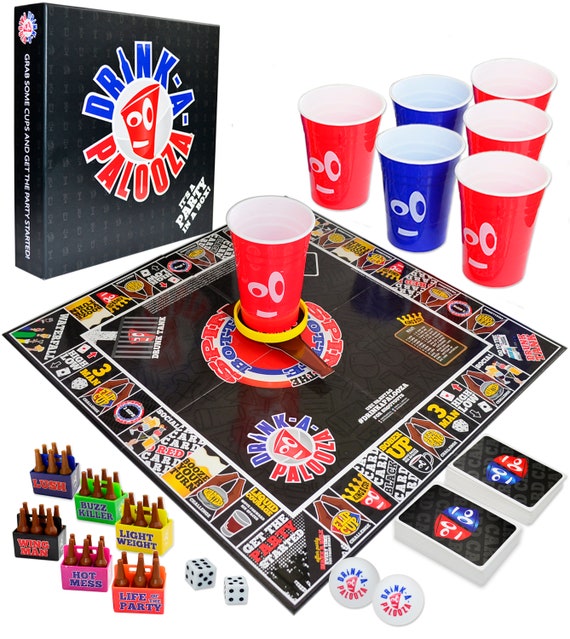 Spin the Shot - Fun Party Drinking Game - Pour a Shot, Spin and Drink or  Make Up the Rules