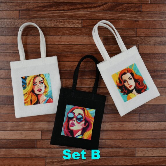 Bolsas de tela para muñecas fashion de 12