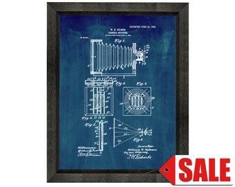 Camera Shutter Patent Print Poster - 1903 - Historical Vintage Wall Art - Great Gift Idea