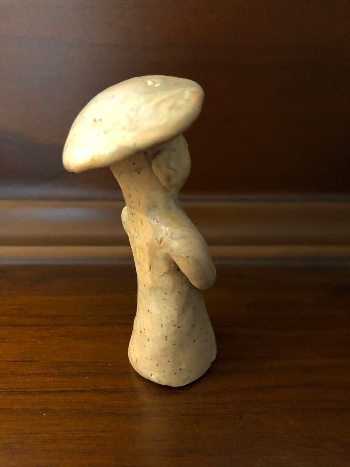 Mushroom man totem Mayan sacred sculpture garden art unique Etsy