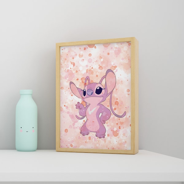 Angel From Lilo and Stitch Art - Etsy