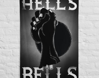 Home Gym Banner | gym motivation | home studio | workout art | garage gym | wall art | kettlebell art | wall hanging |  hanging banner