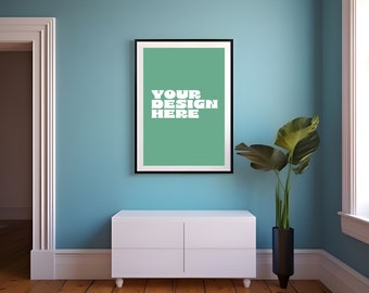 minimal portrait frame mockup psd, jpg, Poster psd mockup, A4 vertical frame mockup, Vertical mock ups, Mockup, Adjustable Mock up, A3