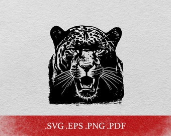 Black Panther svg, Panther vinyl,  black cat graphic, Panther tshirt design,Panther Svg, Panther Clipart,Png, Panther Head, cut file