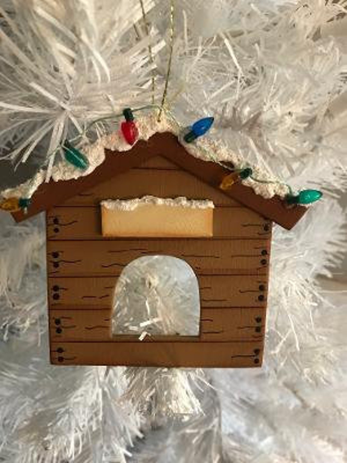 Dog House Ornament Etsy