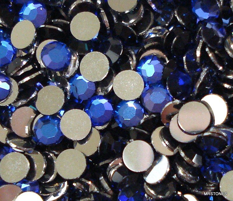 72 Pc Lot 3mm Heliotrope 12ss Vintage Flat Back Rhinestones - Etsy