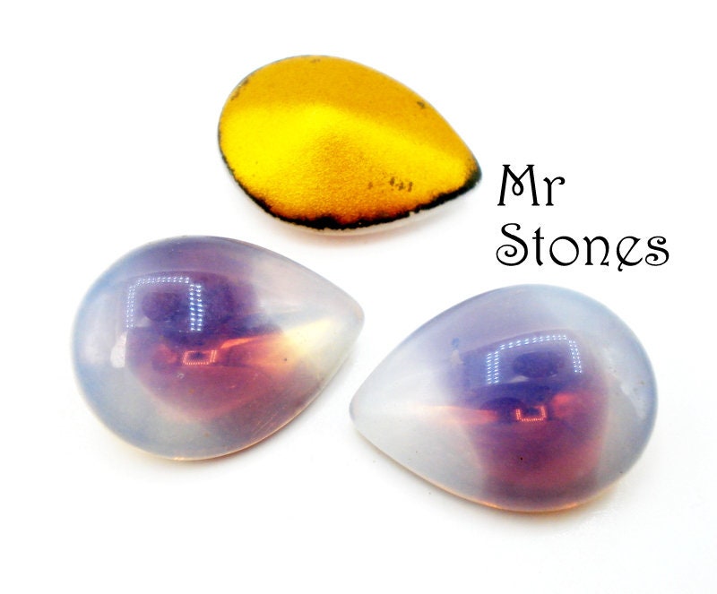 4 個ロット 18 x 13 mm アメジスト パープル サブリナ ペアシェイプ 